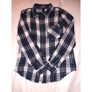 Long Sleeve Plaid Shirt